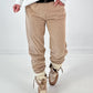 Corduroy trousers model “Soft Comfort” - beige