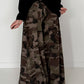 Palazzo-Sweathose in Camouflage-Look - taupe-mehrfarbig