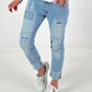 Used look jeans - denim