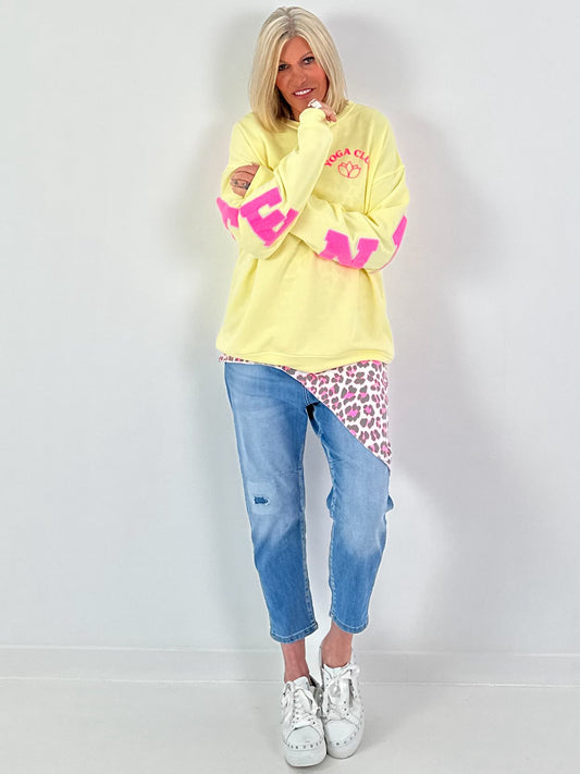 Sweater Namaste - gelb