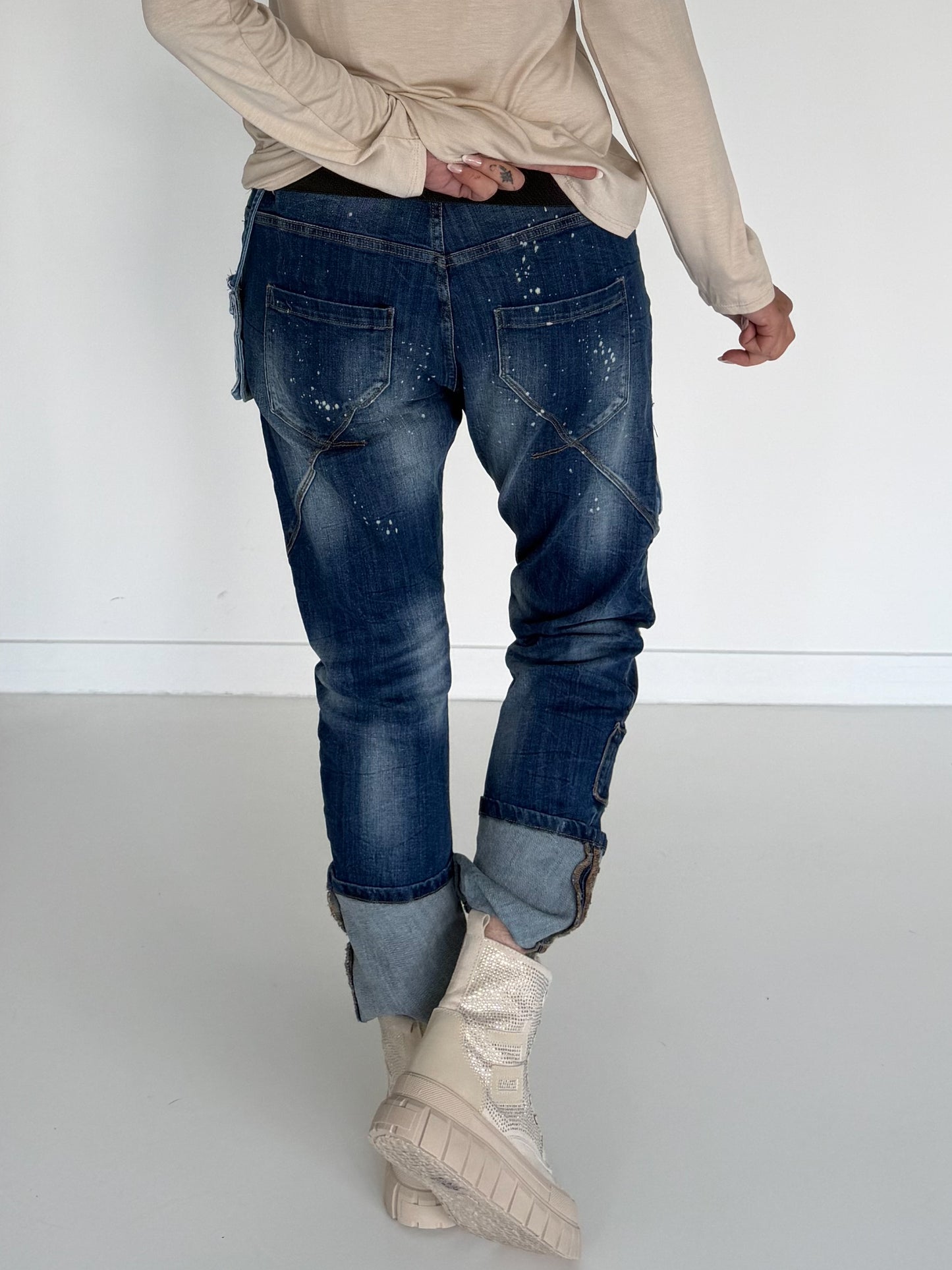 Jeans Fashion Smiley - denim