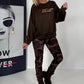 Sweater I Don´t Care Anymore - mokka