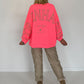 Oversized Sweater Copenhagen - neon pink