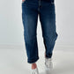 Jeans Hose mit aufwendigen Details  - denim