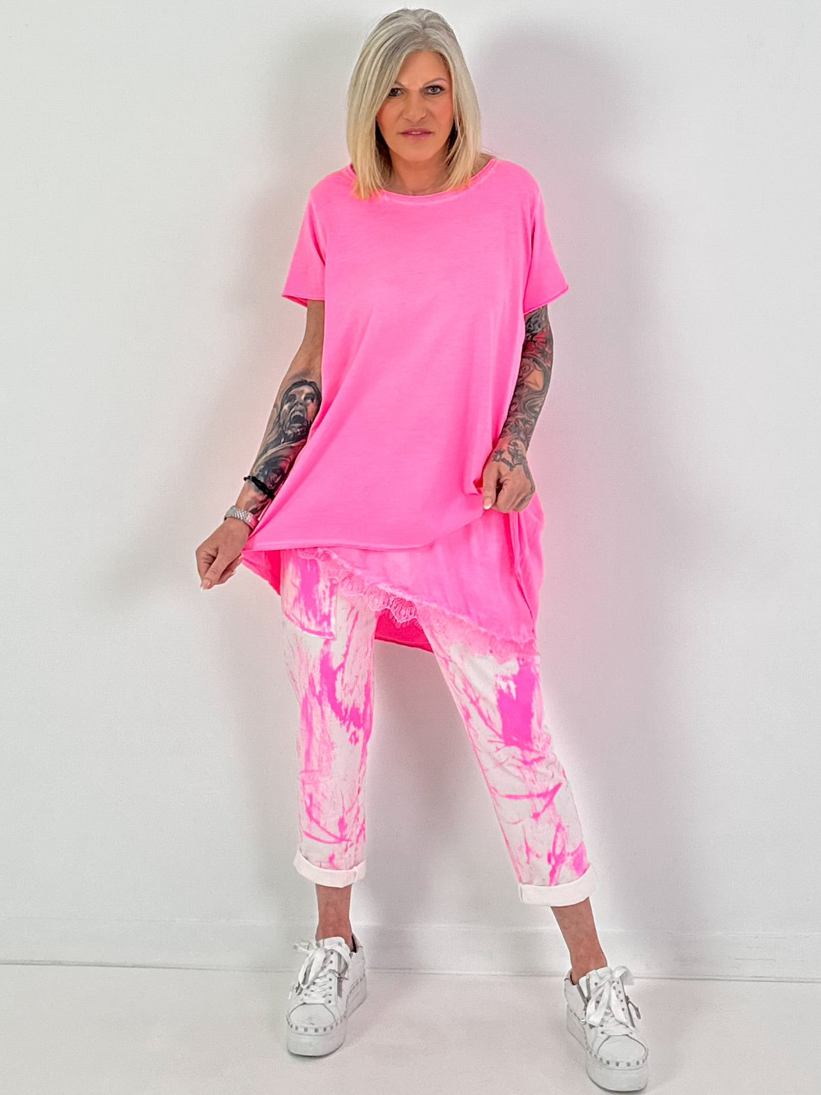 Lässiges Basic-Shirt - 7 Farben