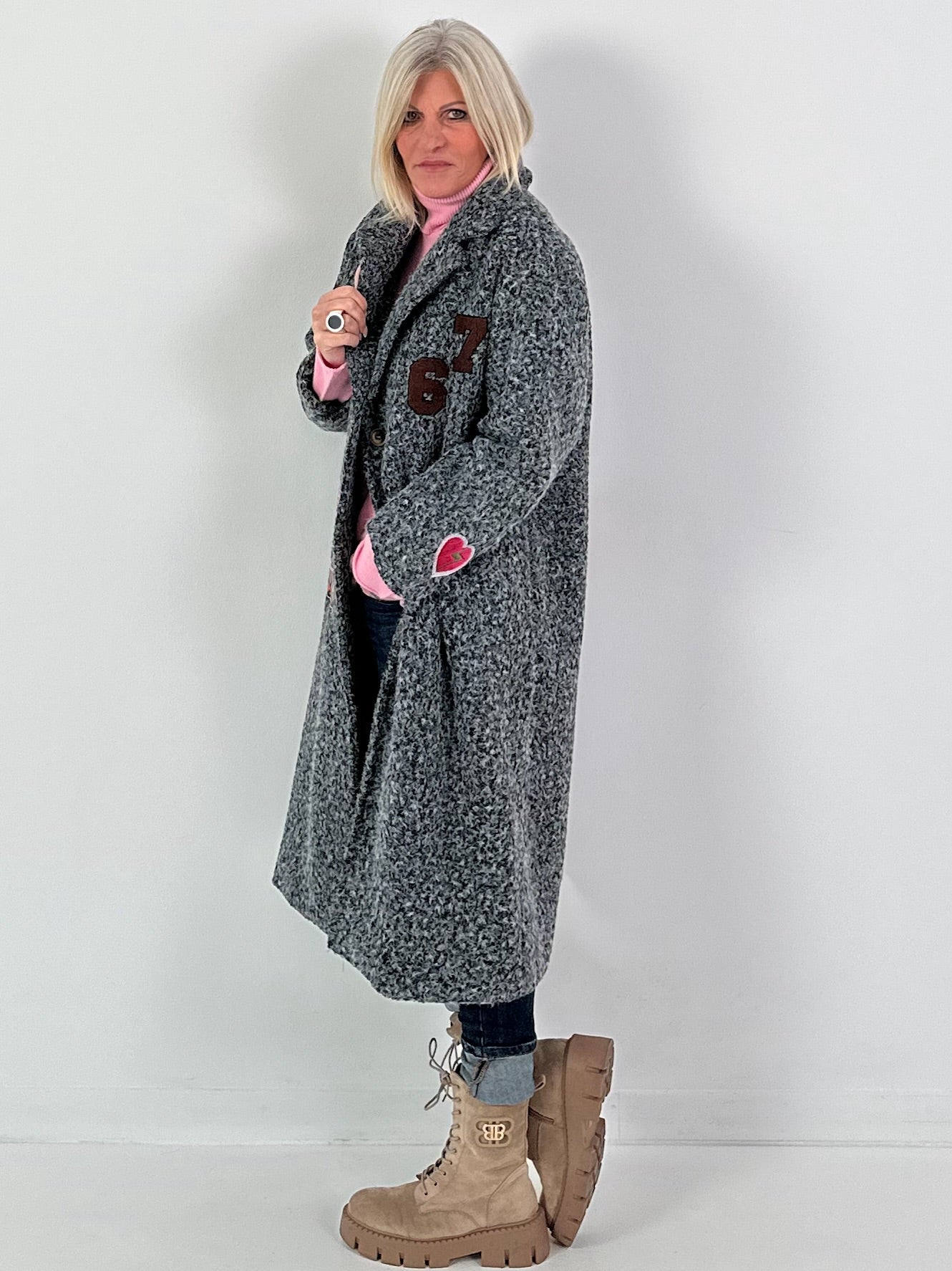 Jasmodel "Howdy Heart" - zout en peper