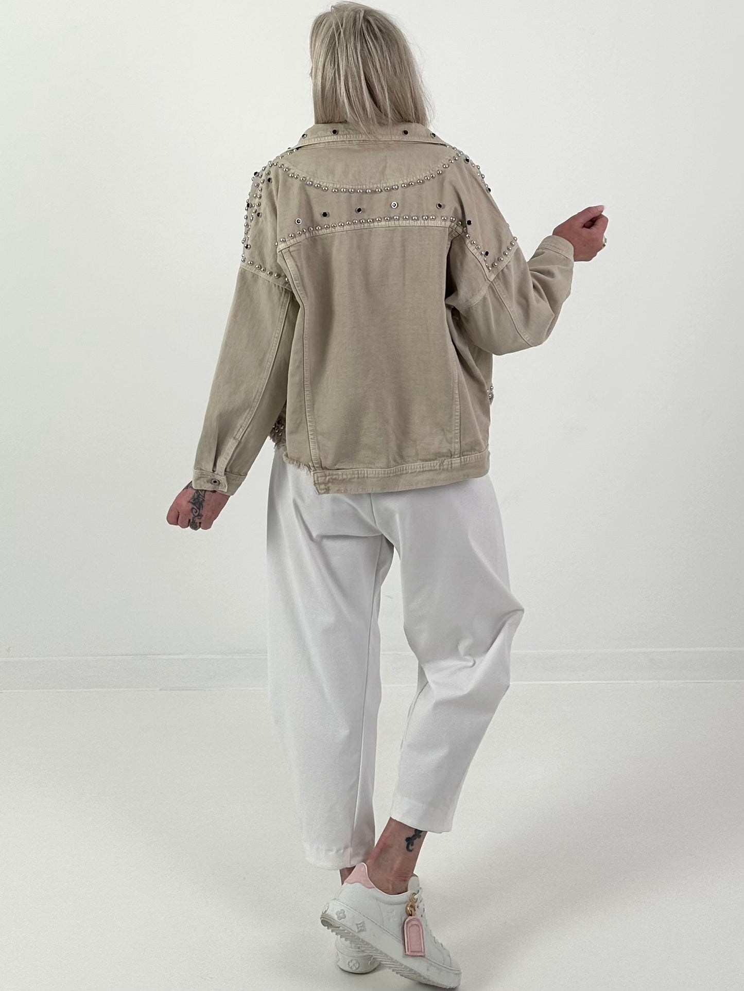 Jeansjacke Melly & Co. - beige