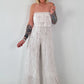 Romantischer Sommer Overall - beige