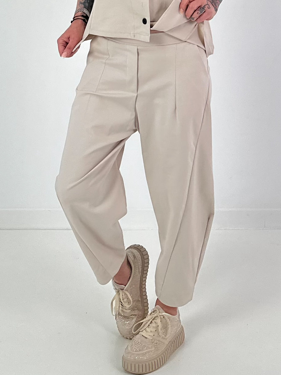 Ballon Hose - beige ( lieferbar ab 30.04.26)