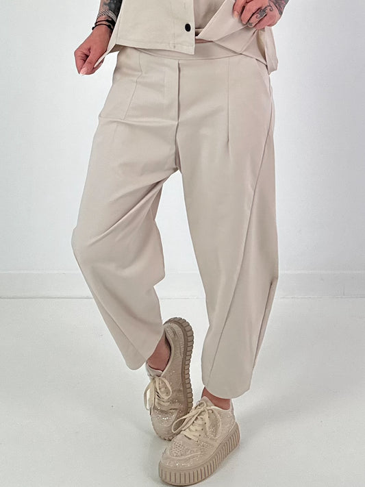 Ballon Hose - beige ( lieferbar ab 30.04.26)