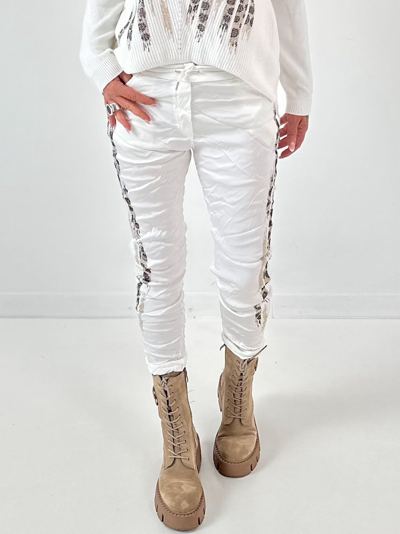 Trousers model "Wildstyle" - white