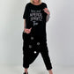 Oversized T-shirt on Tour - black