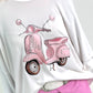 Oversized trui Vespa - wit