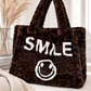 Fur Bag Smile - leo-mocha