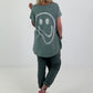 T-shirt Smile - khaki