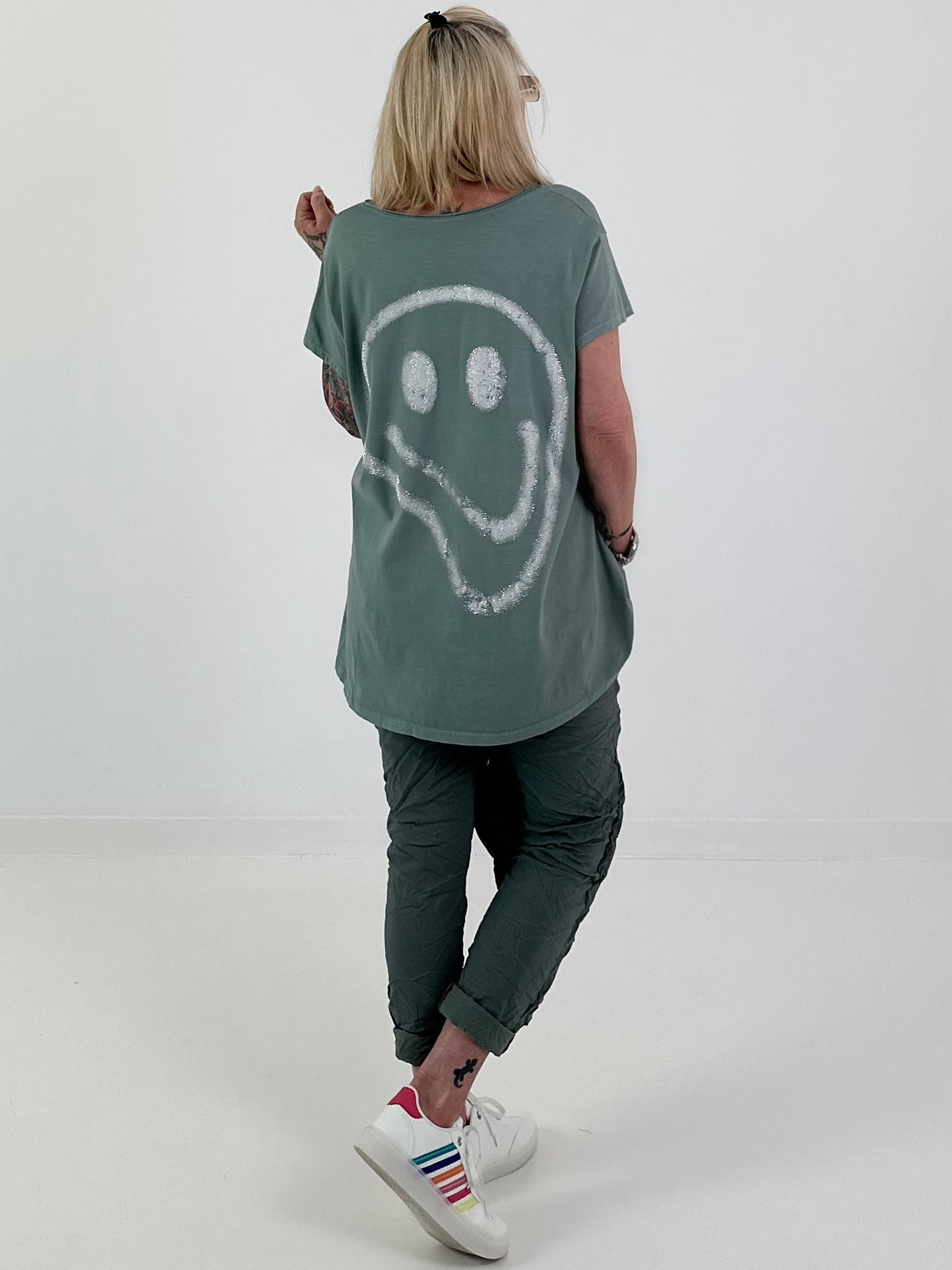 T-shirt Smile - khaki