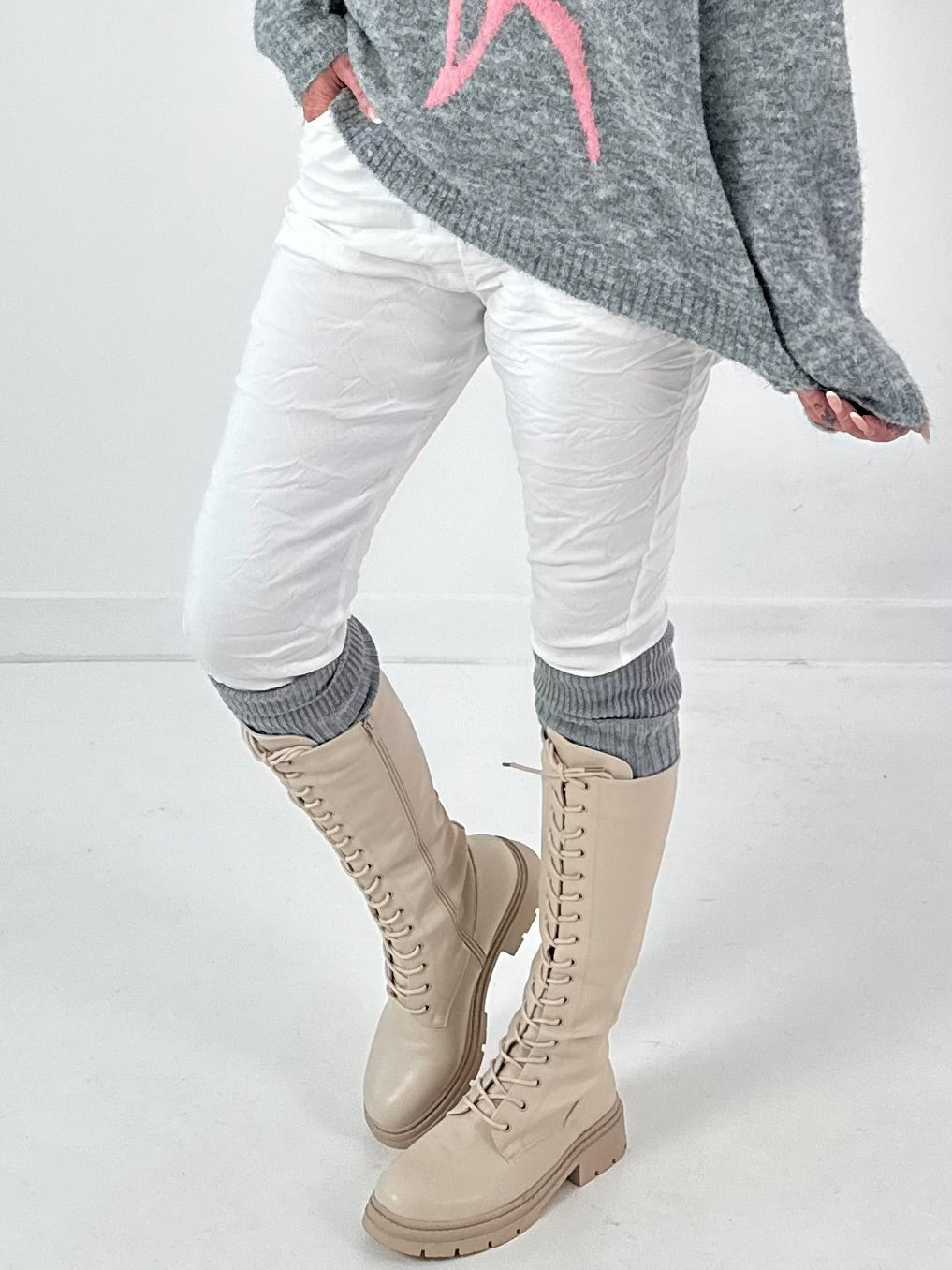 Trousers model "Daily Ready" - white