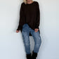 Oversized Shirt Style - mokka
