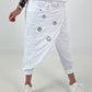 Stylische Hose im Knit-Look - weiss (lieferbar ab ca. 30.05.2026)