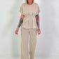 Two-piece suit - beige