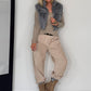 Bodywarmer in behaaglijke imitatiebont-look - muisgrijs