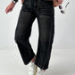 Ballon Jeans Hose - schwarz