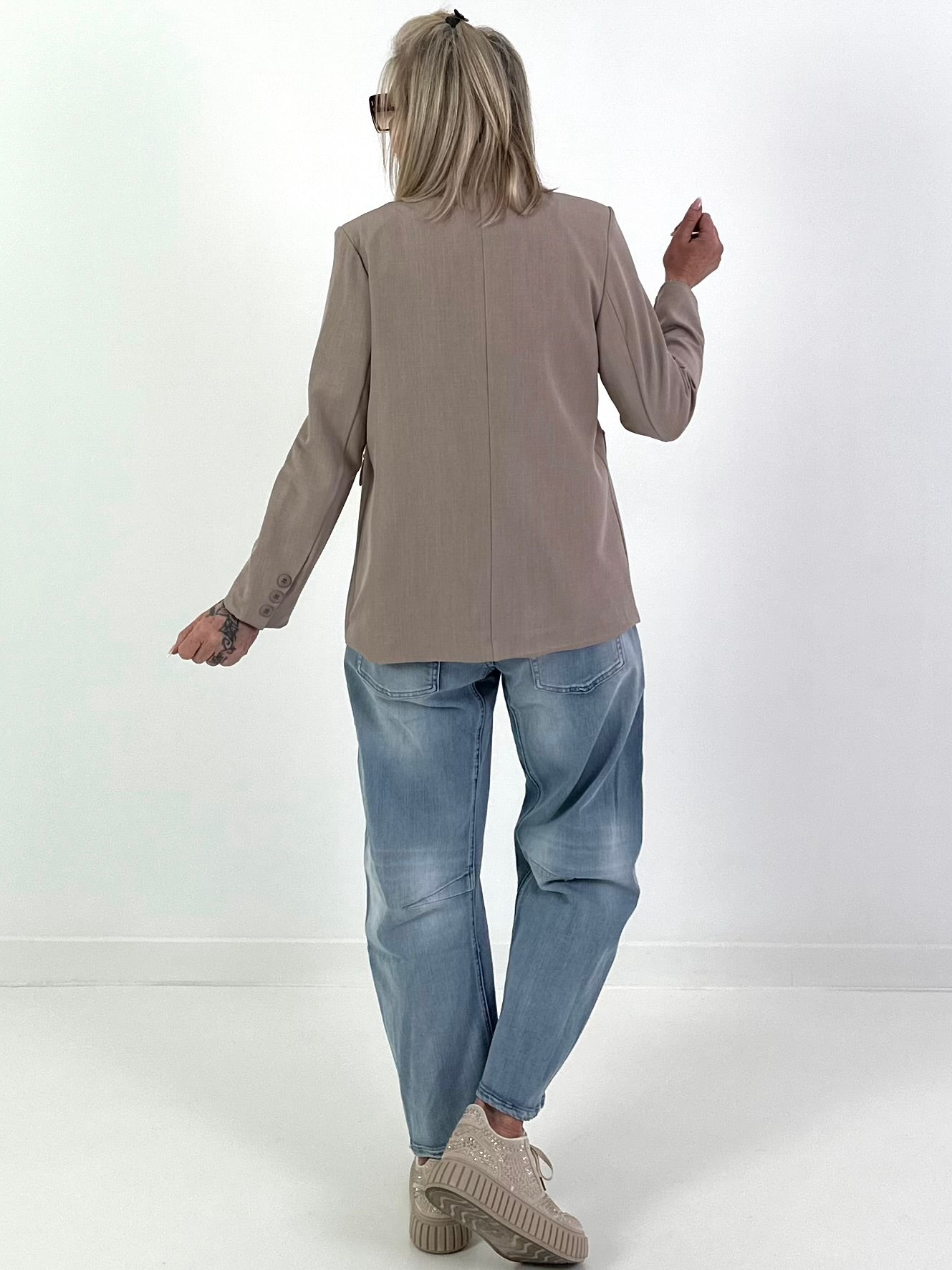 Blazer one button - beige