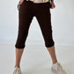 Capri pants - mocha