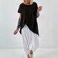 Oversized T-Shirt - schoko