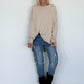 Oversized Shirt Style - beige
