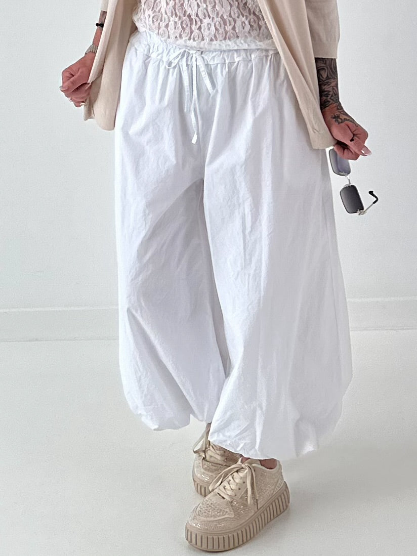 Ballon Hose  -weiss