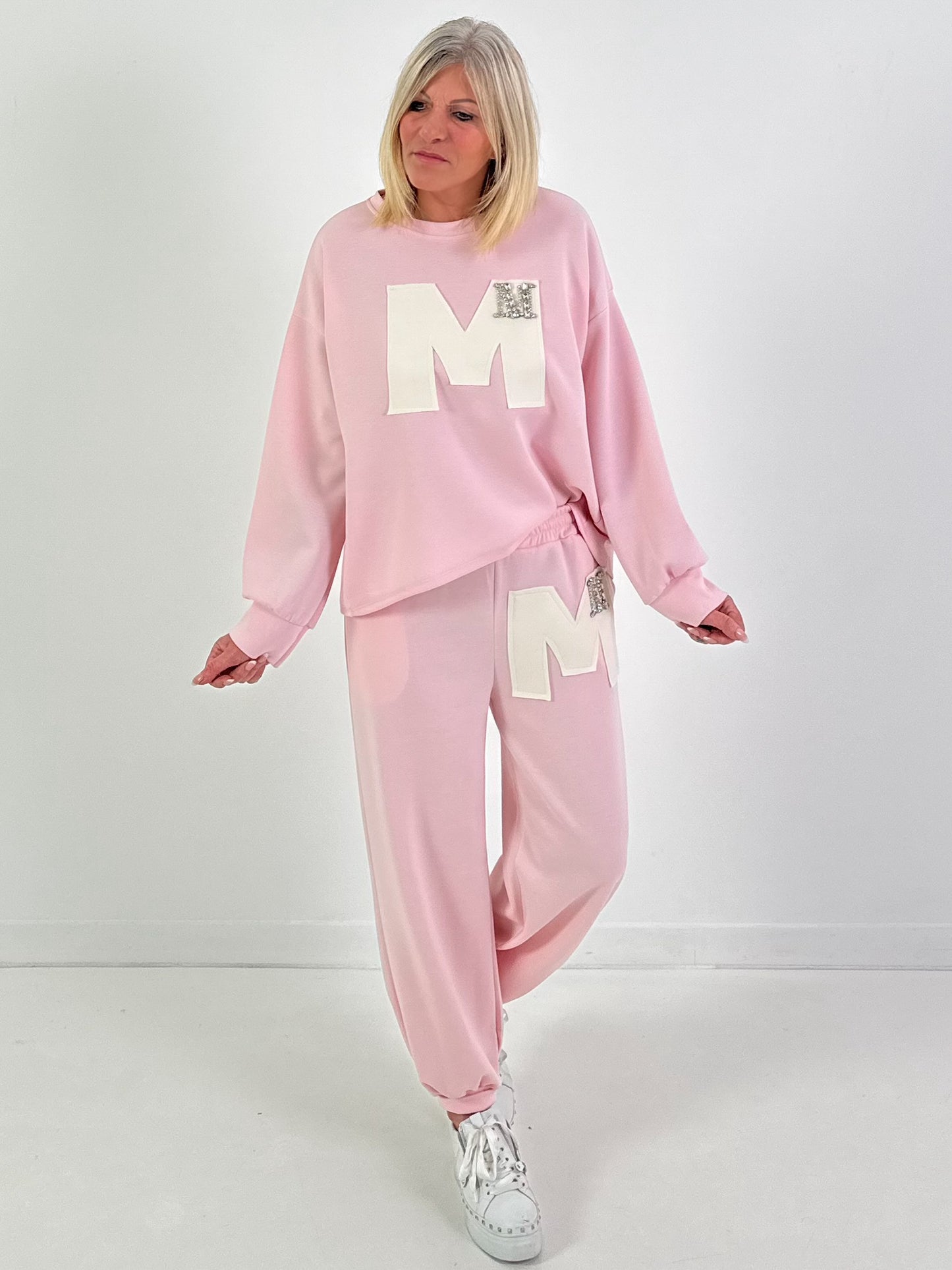 Sweatshirt model "Edition M" - pink