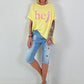 T-Shirt Hej - yellow