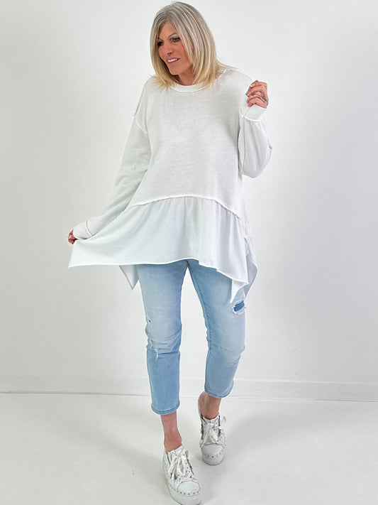 Trui "Drift Ensemble" - wit