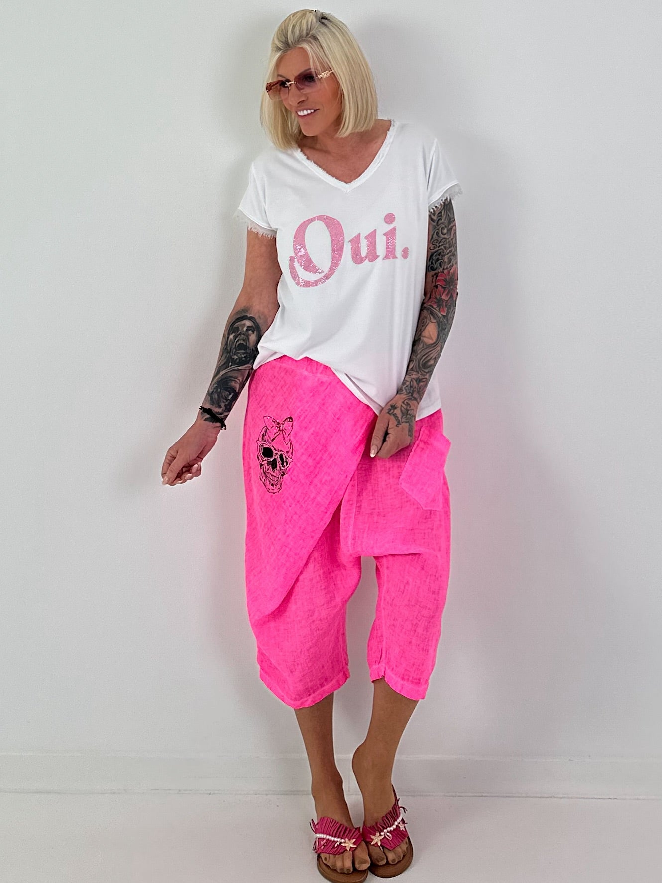 T-Shirt Oui - white