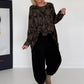 Shirt im Allover-Camouflage-Look - mokka-mehrfarbig