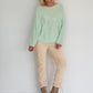 Soft sweater My Angel - mint