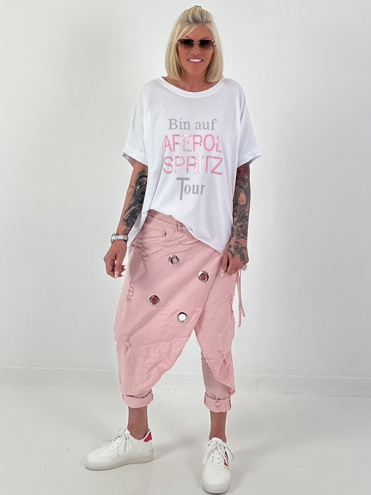 Oversized T-shirt on Tour - white