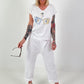 T-shirt cups - white