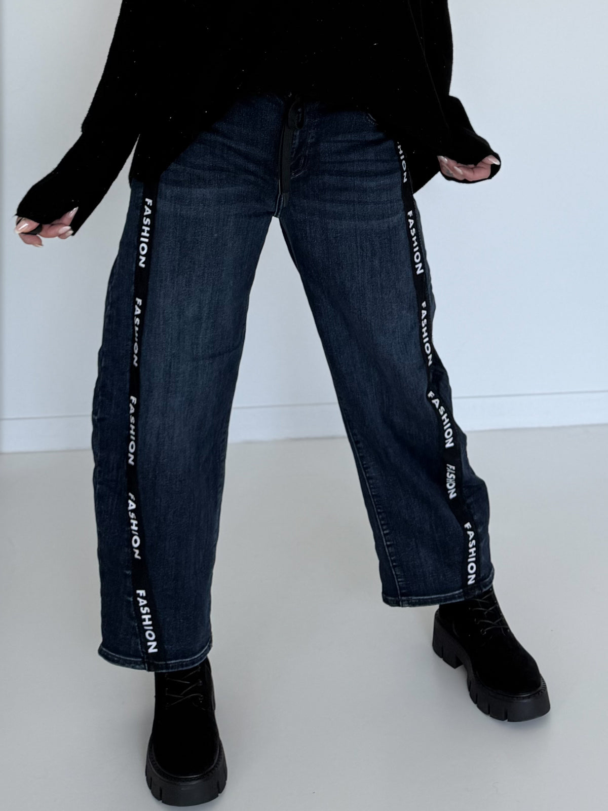 Ballonjeans Mode - donkere denim