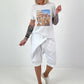T-Shirt Don´t Care - weiss