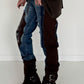 Jogg-Jeans Woman - denim-mokka