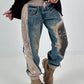 Jogg-Jeans im used Look Panther&Cross - denim