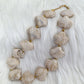 Shell necklace - cream