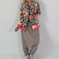 Blazer mit Print - beige-mehrfarbig