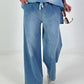Wide leg jeans - blue