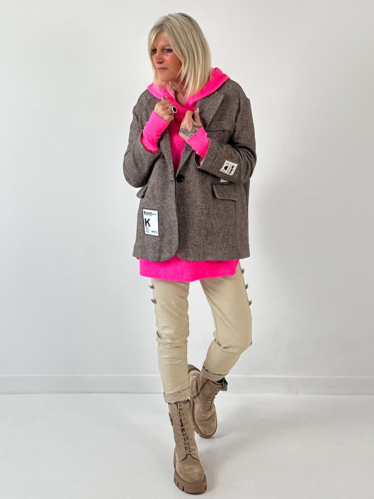 Blazer "Modell "Retro Reframe" - schoko