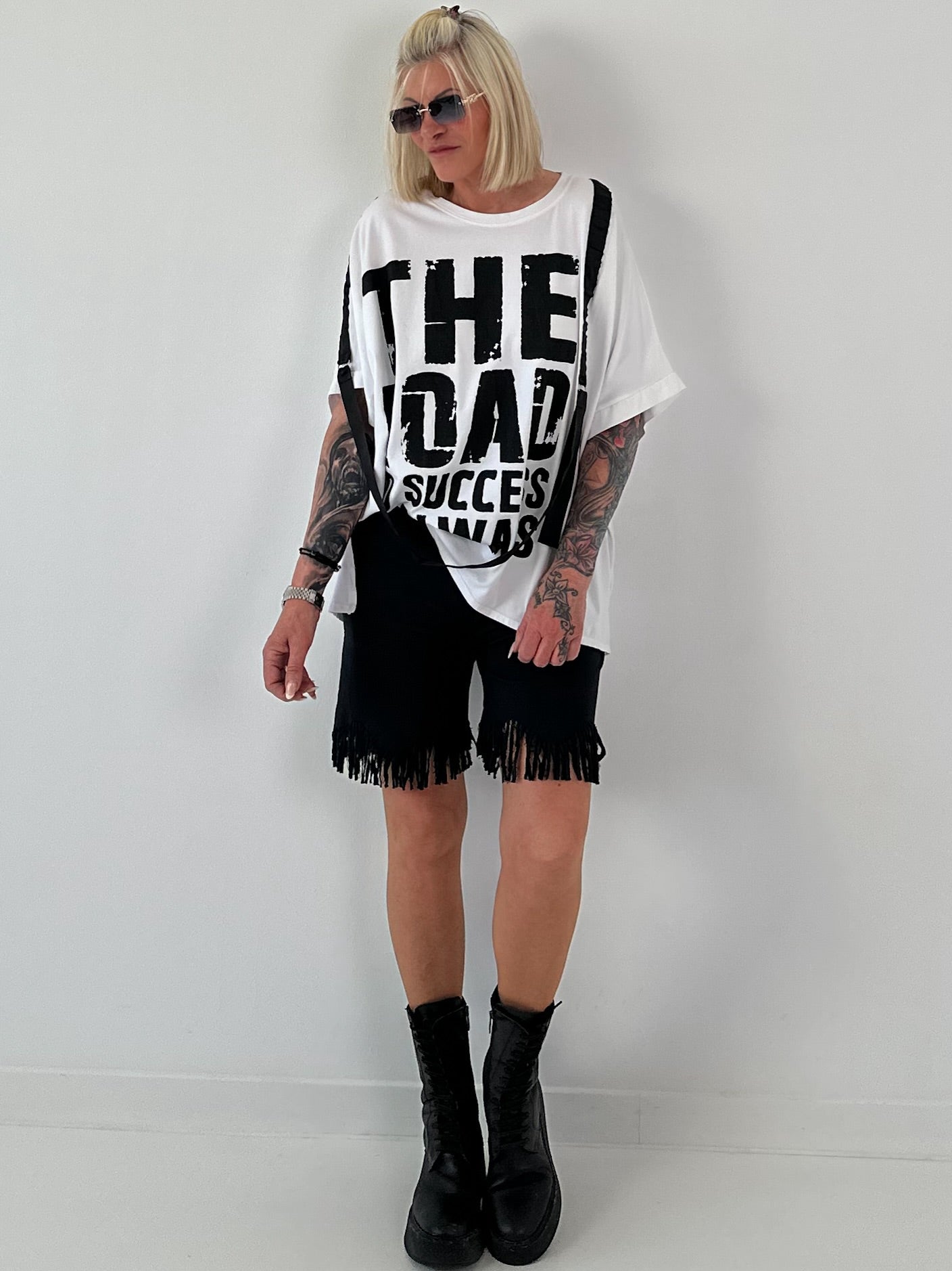 Oversized T-shirt on Tour - pink