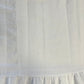 2. Wahl Kleid mit Rüschenkragen und Volantsaum - weiss