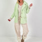 Bouclé Jacke - lindgrün